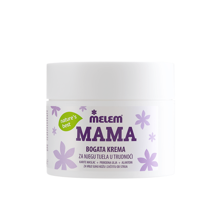 Mama Bogata krema za njegu tijela u trudnoći i majčinstvu, 300 ml