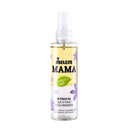 Mama Ulje za njegu tijela i bradavica u trudnoći i majčinstvu, 150 ml