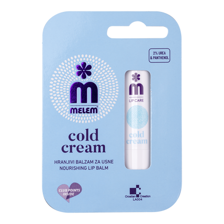 Cold Cream Nourishing lip balm with urea, 4,5 g
