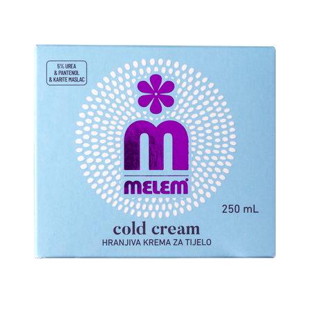 Cold cream Bogata krema za tijelo s ureom i pantenolom, 250 ml-1
