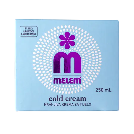 Cold cream Bogata krema za tijelo s ureom i pantenolom, 250 ml-1