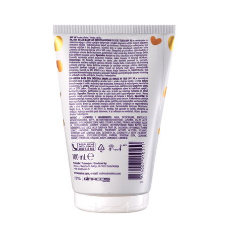Baby Sun Zaštitna krema za lice i tijelo SPF 30, 100 ml-1