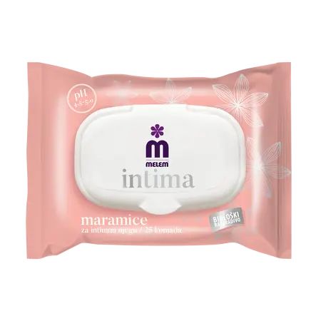 Intima Vlažne maramice za njegu intimnog područja, 25 kom