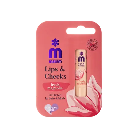 Lips&Cheeks Balzam za usne i rumenilo Fresh Magnolia, 4,5g