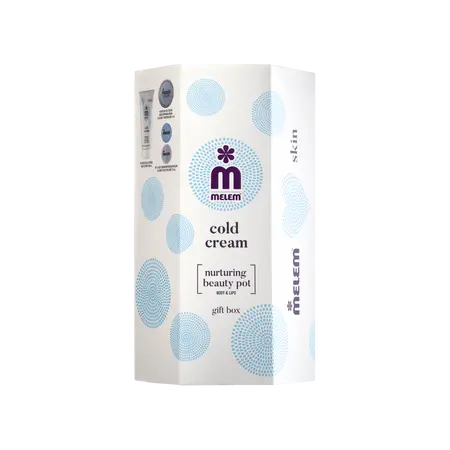 Cold cream poklon paket za njegu tijela i usana, 1 kom