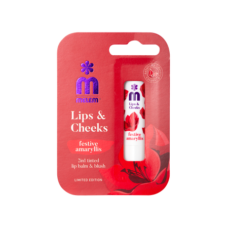 Lips&Cheeks Balzam za usne i rumenilo Red Amaryllis, 4,5g-1