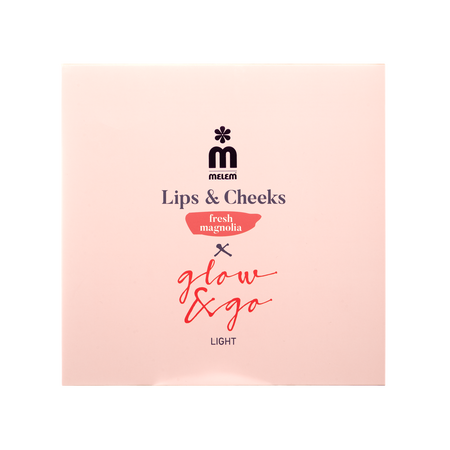 Lips & Cheeks Magnolia i Glow&Go poklon paket, 1 kom