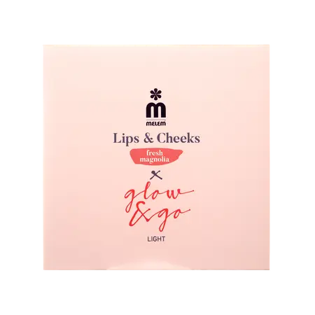 Lips & Cheeks Magnolia i Glow&Go poklon paket, 1 kom