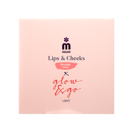 Lips & Cheeks Dreamy Rose i Glow&Go poklon paket, 1 kom