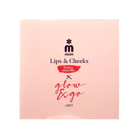Lips & Cheeks Red Amaryllis i Glow&Go poklon paket, 1 kom-1