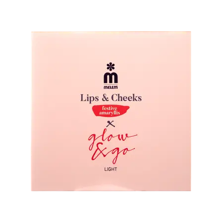 Lips & Cheeks Red Amaryllis i Glow&Go poklon paket, 1 kom