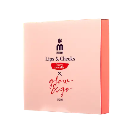 Lips & Cheeks Red Amaryllis i Glow&Go poklon paket, 1 kom-3