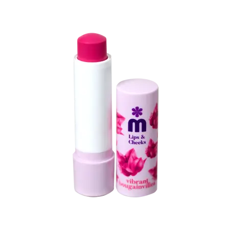 Lips&Cheeks Balzam za usne i rumenilo Vibrant Bougainvillea, 4,5 g-1