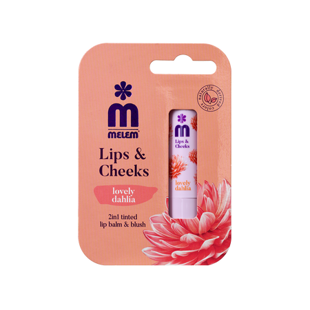 Lips&Cheeks Balzam za usne i rumenilo Lovely Dahlia, 4,5 g
