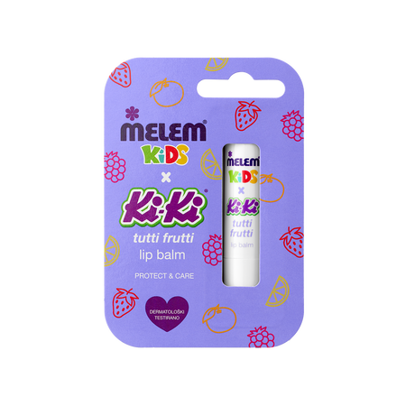Melem  Kids x KiKi Tutti Frutti Lip balm, 4,5 g