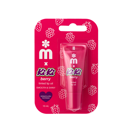 Melem x KiKi Berry, ulje za usne u boji, 10 ml