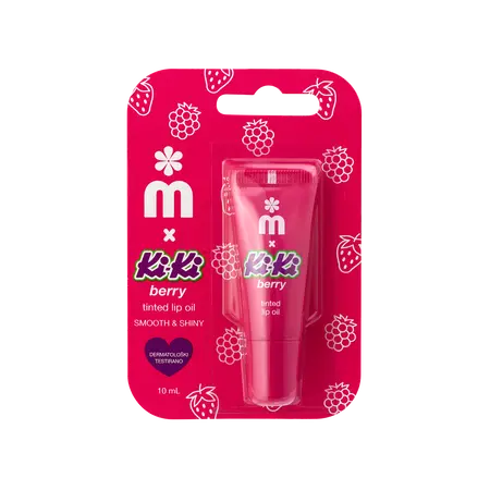 Melem x KiKi Berry, ulje za usne u boji, 10 ml