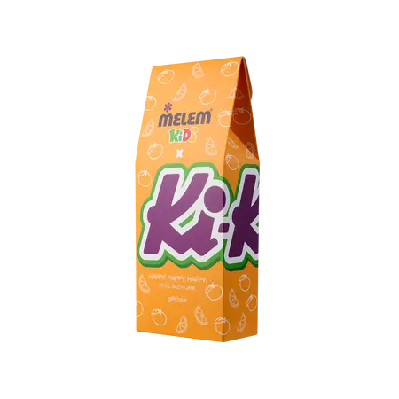 Melem Kids x KiKi Poklon paket Narančasti, 1 kom-1
