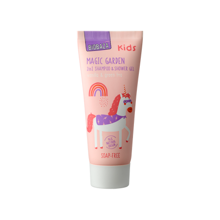 Magic Garden 2u1 Body&Hair gel za tuširanje za djecu, 30 ml