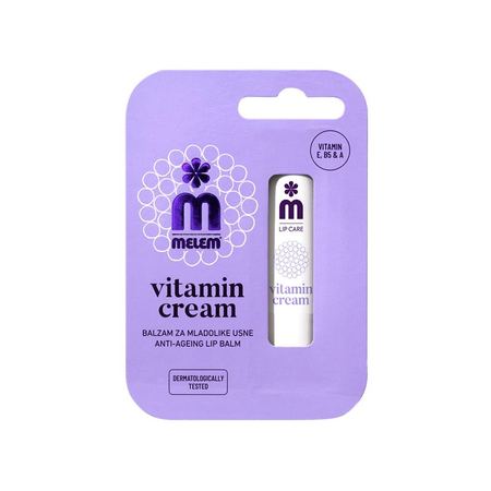 Vitamin cream Anti-aging lip balm, 4,5 g