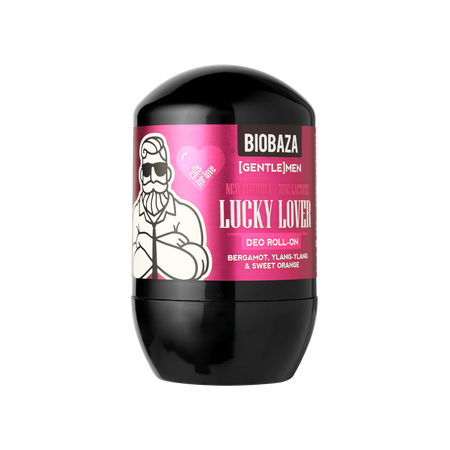 Men Lucky Lover Natural Deo roll-on, 50 ml
