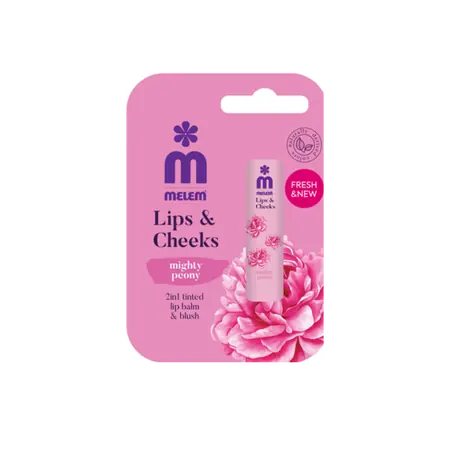 Lips&Cheeks Balzam za usne i rumenilo Mighty Peony, 4,5g